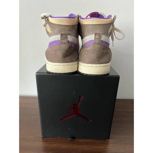 Nike Air Jordan 1 Zm Air Mens Palomino Berry Fashion Sneakers - 8 US